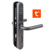 Kép 1/6 - Intelligens AIRBNB zár - fekete - ujjnyomat/RFID/PIN azonosítás - 13,56 MHz MIFARE - BLE - TUYA - IP65 929PG-62-F(TUYA)