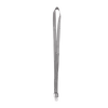 Kép 1/2 - Színes pass-tartó nyakbaakasztó szalag - 16 mm széles - szürke CH-1534-gy