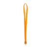 Kép 1/2 - Színes pass-tartó nyakbaakasztó szalag - 16 mm széles - narancs CH-1534-or