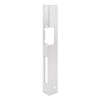 Kép 1/5 - Hosszú zárpajzs DORCAS zárakhoz - fa ajtóra - INOX - balos DORCAS-F101(V2)-L-X