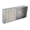 Kép 2/3 - DP kaputelefon esővédő, nagy, felületre szerelt, INOX DPRS50-HFK-INOX