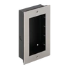 Kép 2/3 - Moduláris kaputelefon beépítő keret 2x1-es süllyesztett DTH821-2X1-F