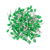 Kép 1/4 - Érvéghüvely AWG14 (2.5mm2) vezetékhez 12mm hosszú zöld köpeny (100 db/csomag) LA-E2512-gn(P100)