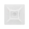 Kép 3/5 - Öntapadós kábelrögzítő tappancs 30x30mm 90°-onként gyorskötöző hellyel (10 db/csomag) LA-TM-30(P10)