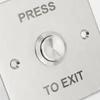 Kép 5/5 - Mikrokapcsolós nyomógomb pajzzsal - NO/NC - INOX pajzzsal 86x86 - cseppálló (IP67) S88622D