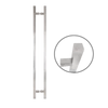 Kép 1/5 - 1200mm hosszú négyzet alakú fogantyú pár 90°-os lábakkal "H" YH-1200S/90