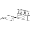 Kép 2/2 - Felületre szerelhető síkmágnes visszajelzéssel - LED - 750kg YM-750N(LED)