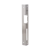 Kép 1/7 - Hosszú zárpajzs DORCAS zárakhoz - fa ajtóra - INOX - jobbos DORCAS-F101-R-X