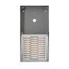 Kép 1/3 - DP kaputelefon esővédő, nagy, felületre szerelt, INOX DPRS50-VFK-INOX