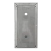 Kép 3/3 - DP kaputelefon esővédő, nagy, felületre szerelt, INOX DPRS50-VFK-INOX