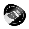 Kép 1/3 - NFC matrica újraírható chippel NFC-3513-bk