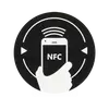 Kép 1/2 - NFC matrica NXP MIFARE NTAG213 újraírható chippel NFC-3013-bk