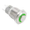 Kép 1/2 - Nyomógomb piros-zöld LED világítással PB-16-NONC(LED)-rdgn