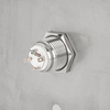 Kép 2/3 - LED-es mikrokapcsolós nyomógomb pajzzsal - NO - zöld - cseppálló (IP65) PBK-C-16-NO(LED)-gn