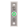 Kép 2/5 - Kimagasló felületű nyomógomb 91 x 28 mm-es INOX pajzzsal - NO - LED piros-zöld - cseppálló PBK-811A(LED)-rdgn