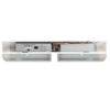 Fail-safe felületre szerelhető dupla csapzár - 12V YB-500HD(LED)