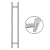 Kép 1/4 - Henger alakú 1000 mm hosszú INOX fogantyú pár 90°-os lábakkal - 32 mm csőátmérővel ZAG-1000H/32