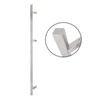 Kép 2/2 - Négyzet alapú 1800 mm hosszú INOX fogantyú pár 45°-os lábakkal - 30x30 profilmérettel YH-1800S/45