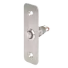 Kép 2/6 - LED-es mikrokapcsolós nyomógomb pajzzsal - NONC - piros/zöld - cseppálló (IP65) PBK-A-16-NONC(LED)-rdgn