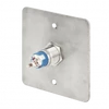 Kép 3/5 - LED-es mikrokapcsolós nyomógomb pajzzsal - NONC - piros-zöld - cseppálló (IP65) PBK-C-19-NONC(LED)-rdgn