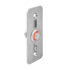 Kép 3/6 - LED-es mikrokapcsolós nyomógomb pajzzsal - NO - piros-zöld - cseppálló (IP65) PBK-B-19-NO(LED)-rdgn