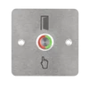 Kép 1/5 - LED-es mikrokapcsolós nyomógomb pajzzsal - NONC - piros-zöld - cseppálló (IP65) PBK-C-19-NONC(LED)-rdgn