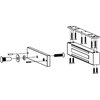 Kép 2/2 - Felületre szerelhető síkmágnes - visszajelzéssel - vízálló (IP68) - 280kg YM-280W(LED)
