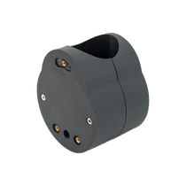 Tartókonzol YK-PHC-102 rozsdamentes oszlopra történő rögzítéséhez PET anyagból beltérre. YK-PHC-BRAK.PET