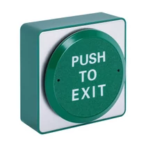 Nagyméretű, zöld nyomógomb FBB-B-2-PE