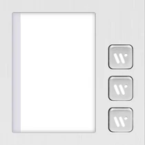 3 gombos lakáshívó blokk DT-821-hez DTH821|M4-3