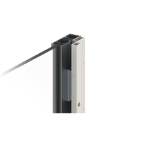 Speciális síkmágnes rendszer kifele nyíló műanyag ajtóra nyomógombbal - Jobbos ATOM-22+(R)[PB]