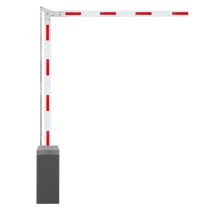 Szervo motoros sorompó 5m 90°-ban tört karral - SERVO PRO 100 BXB-S18CB02I-gy-A5(90)