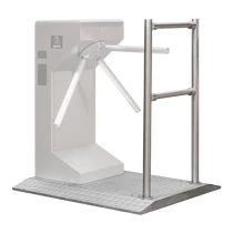 Hordozható platform kerekekkel és korláttal egylábú forgóvillákhoz, lengőkapukhoz BXT-PLATFORM-1