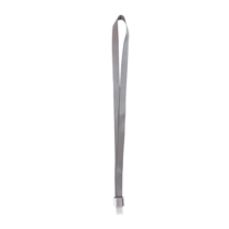 Színes pass-tartó nyakbaakasztó szalag - 16 mm széles - szürke CH-1534-gy