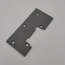 Zárpajzs kertkapukra DORCAS zárakhoz - porfestett - szürke DORCAS-203-gy