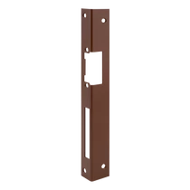 Hosszú zárpajzs DORCAS zárakhoz - fa ajtóra - barna - balos DORCAS-F101(V2)-L-bn