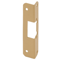 Rövid zárpajzs DORCAS zárakhoz - fa ajtóra - barna - univerzális - lekerekített DORCAS-F54-bn