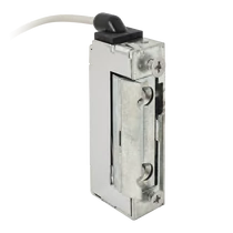 Cseppálló (IP65) szimmetrikus, keskeny, alacsony, pajzs nélküli elektromos zárfogadó 250mm vezetékkel DORCAS-SW99-2-NF+25C