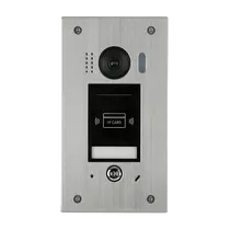 2EASY 1 lakásos RFID süllyeszthető kaputelefon kültéri egység DT611F-ID-FE