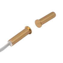 Süllyesztetten szerelhető NC nyitásérzékelő - keskeny - kis peremes - fém EB-141