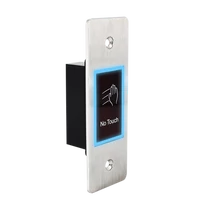 Közelítés érzékeny kapcsoló állapotjelző LED-el, állítható érzékelési távolsággal és időzítéssel, IP66 EBUTTON-1-X