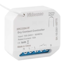 1 csatornás RF+Wifi vevőegység, 1x NO szárazkontaktus ET-KRC2204-W