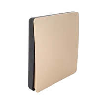 Kinetikus fali kapcsoló 1 gombos, arany ET-KS2-154G