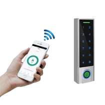 Cseppálló (IP66), naplózható, WiFi-s, önálló működésű biometrikus kártyaolvasó és kódzár HF3-WIFI