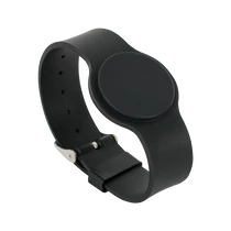 Karóra típusú RFID EM4100 (125kHz) chippel - fekete IDT-4009EM-bk