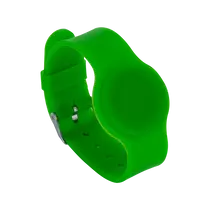 Karóra típusú RFID MIFARE (13,56MHz) chippel - zöld IDT-4009MF-gn