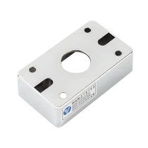 Rozsdamentes kiemelőkeret nyomógombokhoz - 86 x 50 MBB-811B-M