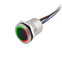 Közelítés érzékeny - LED piros/zöld - NO/NC - Időzítővel (Cseppálló IP65) SI-15