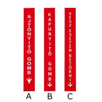 Nagy méretű függőleges tábla-A TABLA-2A