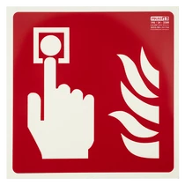 Utánvilágító Tűzjelző kézi jelzésadóhoz 150x150 mm TABLA-IMPLTK15